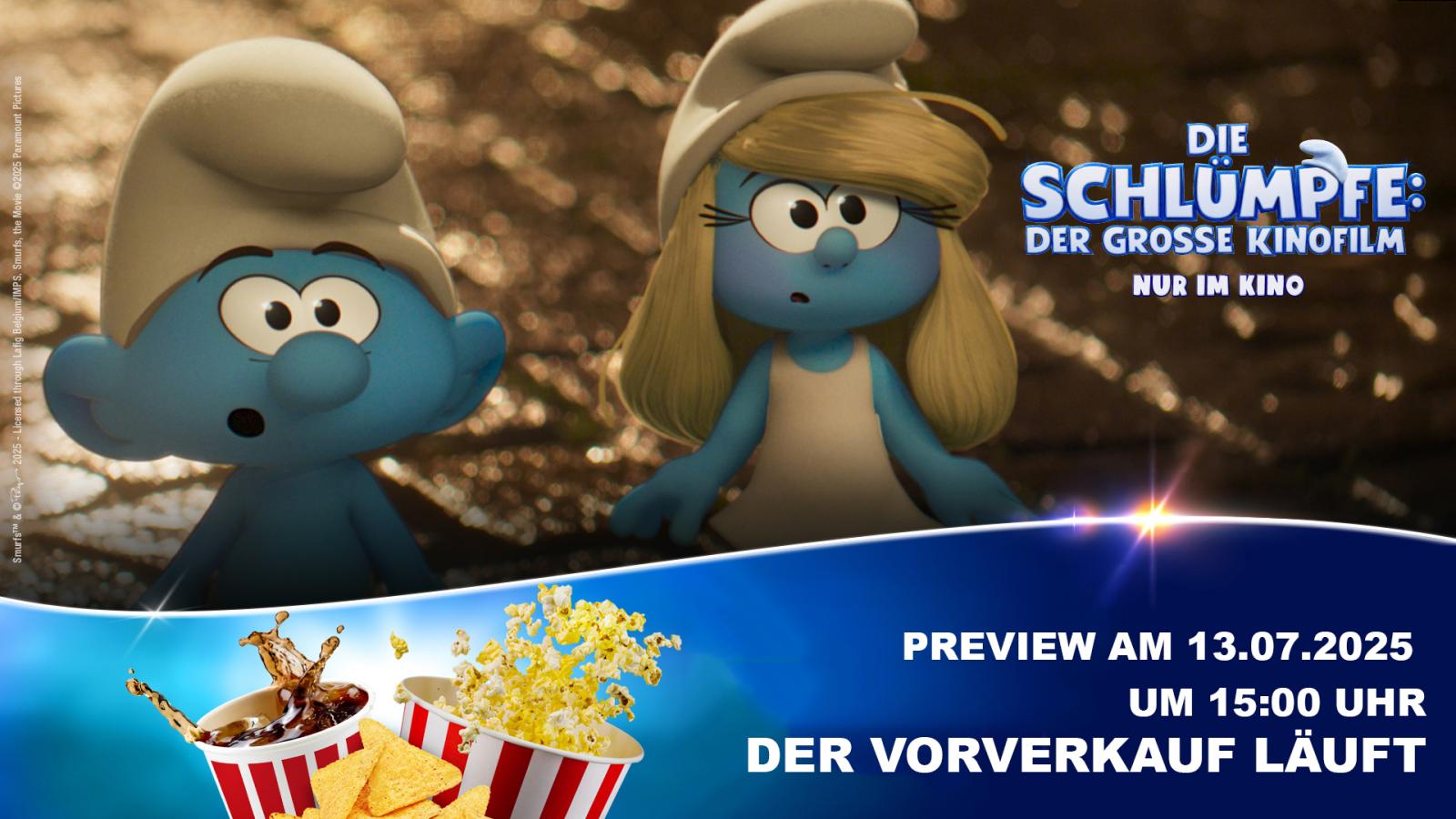 PREVIEW: "Die Schlümpfe - Der große Kinofilm"